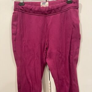 Lands' End Fuchsia Sweatpants